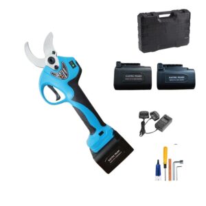 21V 40mm Cordless Pruner Lithium-ion Pruning Shear Efficient Scissors Bonsai Electric Tree Branches Garden Tools