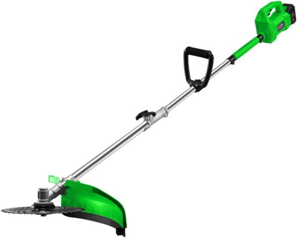 Battery Grass Outdoor Portable Electric Lawn Mower Garden Small Rechargeable Weeder, Multifunctional Agricultural Lawn Mower, High-Power Brushless Mot