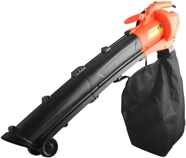Blower Vacuum & Mulcher Garden Leaves Hairdryer Garden Leaves Vacuum Cleaner, Home Office Leaf Vacuum Cordless Blower