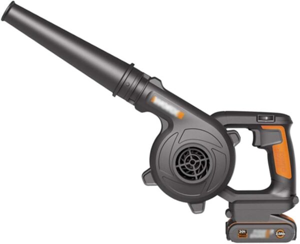 Convenient Cordless Leaf Blower, 2-in-1 Electric Garden Blower and Vacuum, 3-Speed Change, Clean The Courtyard Dust