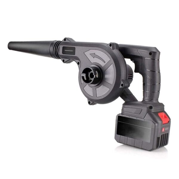 Cordless Electric Leaf Blower Battery-Powered Blower Lightweight Leaf Blower for Garden Lawn Groundskeeping Maintenance