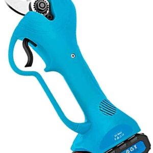 Cordless Electric Pruner with Cutting Diameter 30Mm Scratch Resistant Hand Design Powered Tree Branch Pruner with 2Pcs Lithium Battery