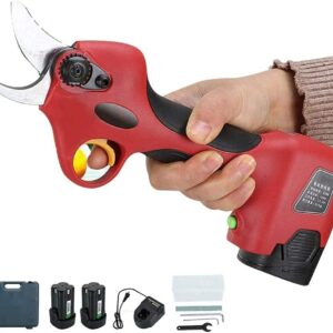 Cordless Electric Pruning Shears, Powe Tree Branch Trimmers, Mini Scissors Cutter Pruner Cut Diameter 25Mm