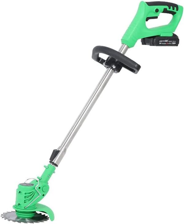 Cordless Grass Strimmer Electric Lawn Mower Rechargeable 1500W Wireless Lawn Mower Outdoor Small Household Multifunctional Cutting Artifact
