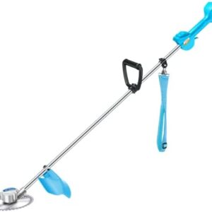 Cordless Grass Strimmer Wired Battery Electric Lawn Mower Rechargeable Small Household Lawn Mower ELD Piggyback Battery Lawn Mower E