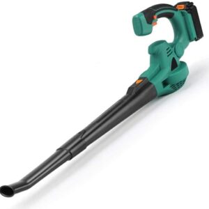 Cordless Leaf Blower Lithium-Ion Electric Garden Blower Sweeper Handheld Rechargeable 6-Speeds for Household 20V