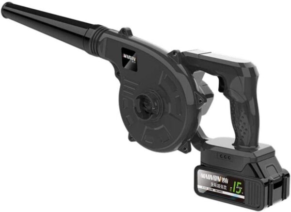 Cordless Vacuum Cleaner and Leaf Blower Tools Air Leaf Dust Blower Electric Inflator Large Volume
