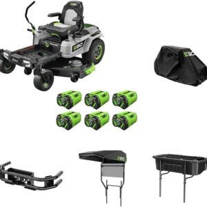 EGO ZT5207L 52-Inch 56-Volt Lithium-ion Cordless Z6 Zero Turn Riding Mower Collection