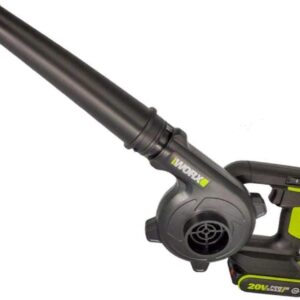 Electric Garden Blower Cordless Leaf Blower Strong Winds Suitable for Indoor and Outdoor Outdoor Car 3-Speed 20V Battery1 2.0AH (Battery2 4.0AH) (Battery*2 2.0AH)