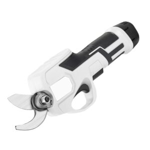 Electric Pruning Shears 35mm, Lithium Battery Cordless Garden Scissors, Ergonomic Handheld Branch Cutter for Trees, Bushes & Orchards