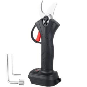 Electric Pruning Shears, Cordless Brushless Tree Branch Pruner, 30mm Cutting Diameter, 3 Speed Adjustable