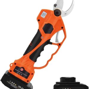 Electric Pruning Shears, Rechargeable 2Ah Battery 16.8V 30Mm 1.2 Inch Diameter, Professional Cordless Tree Branch Cutter Scissors