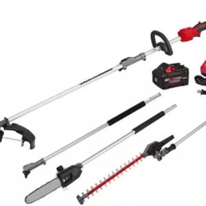 for M18 Fuel 18V 16 in. Brushless Cordless String Trimmer 8.0 Ah Kit w/Pole Saw, Hedge Trimmer, 3 ft. Extension + TPT Premium cart storekid