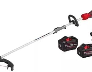 for Milwaukee M18 Fuel 18V 16 in. Brushless Cordless Batery Powered String Trimmer 12.0 Ah & 8.0 Ah Bateries, Charger + TPT Premium cart storekid