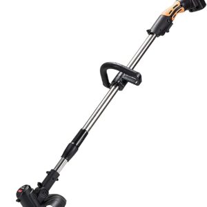 Grass Strimmer Hedge Trimmer Powerful Cordless Grass Trimmer Lawn Cutter-180Â° Adjustable Head Garden 21V 450W Lightweight Include 2Xbattery & Charger