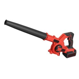 Handheld Electric Leaf Snow Blower, Variable Speed Cordless Leaf Blower, Strong Power for Lawn Garden Computer Window Gap Cleaning
