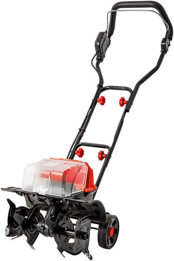 Micro Tiller, Electric Rototiller Garden Tiller,Small Rotary Tiller,Electric Garden Rototiller,Cordless Tiller Cultivator,40V Lithium Battery Scarifier,for Garden Yard Soil Digging