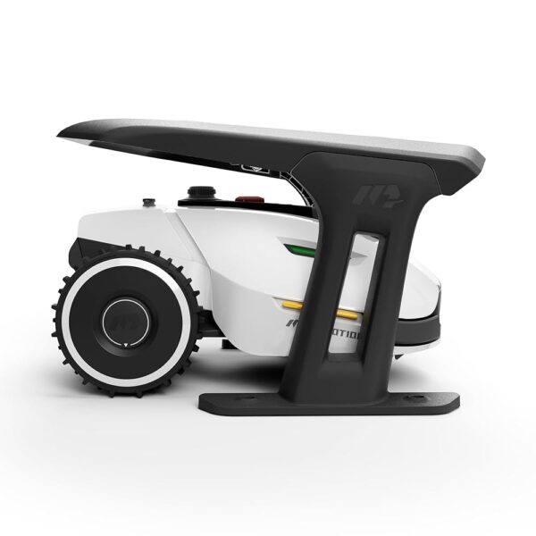 YUKA 2000 Robot Lawn Mower with Garage Standard, Reception 0.5 Acre,Max. 0.6 Acre, Ultrasense AI Vision & RTK, Auto Mapping & App Control,45% Slope,Dual Cutting Discs, 20 Mowing...